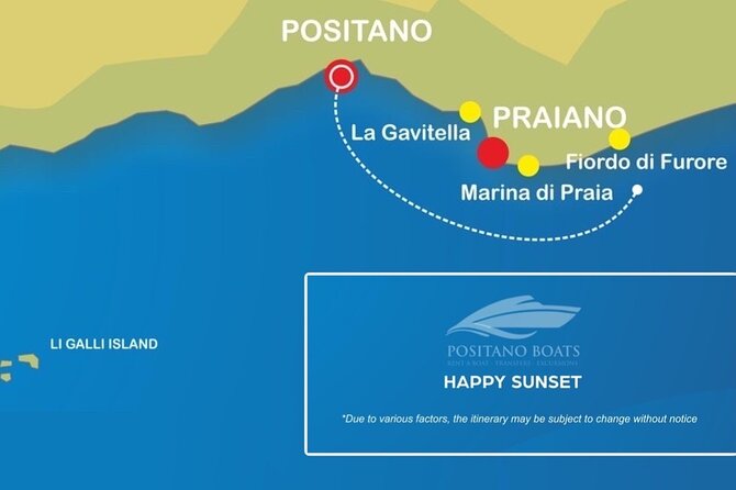 Small Group Tour in Positano by Boat at Sunset with Prosecco - Why this short sunset cruise works so well
