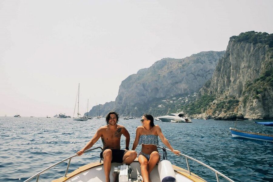 Sorrento: Amalfi Coast & Ieranto Bay Eco-Friendly Boat Trip - Ieranto Bay and the swimming stops