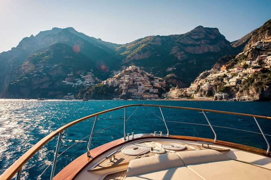Sorrento: Amalfi Coast & Ieranto Bay Eco-Friendly Boat Trip - Amalfi: one to two hours on land