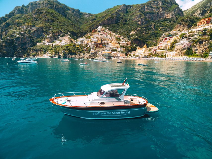 Sorrento: Amalfi Coast & Ieranto Bay Eco-Friendly Boat Trip - From your hotel to Piano di Sorrento