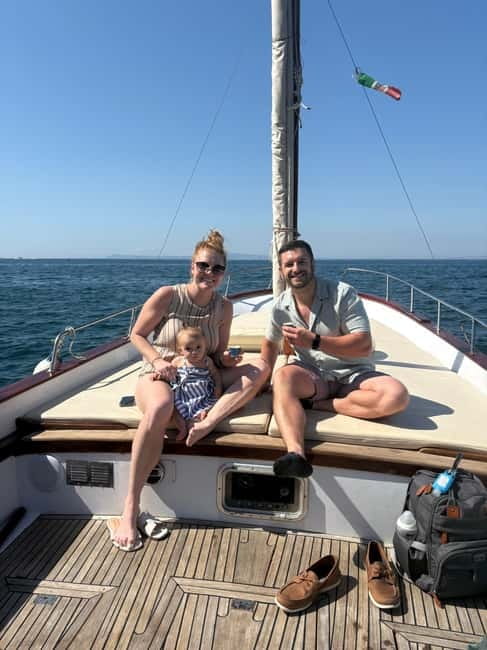 Sorrento: Boat Coastal Cruise with Swim and Limoncello - Marina di Puolo and the Golfo del Pecoriello