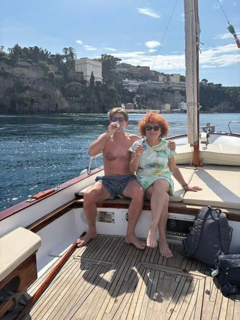 Sorrento: Boat Coastal Cruise with Swim and Limoncello - The swim stop: brief, refreshing, and optional