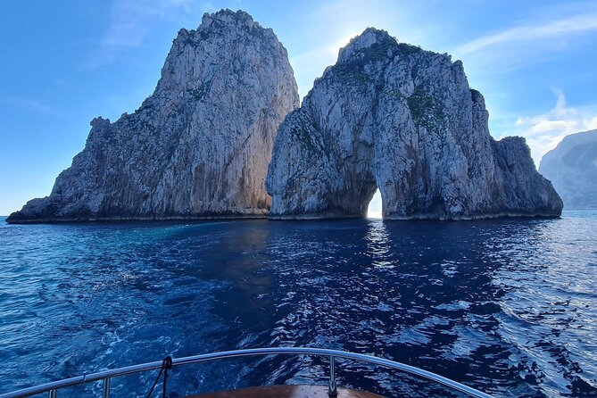 Sorrento: Capri Boat Small Group Tour Up to 8 & 4 hours ashore - Swimming and the Green Grotto