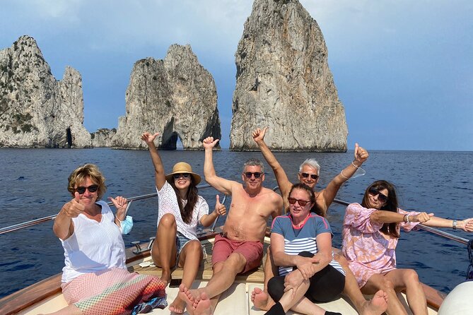 Sorrento: Capri Select Boat Trip with Swim, Drinks & Pick Up - Four hours to make your own Capri plan