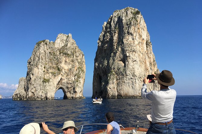 Sorrento: Capri Select Boat Trip with Swim, Drinks & Pick Up - Faraglioni and the return around Capri