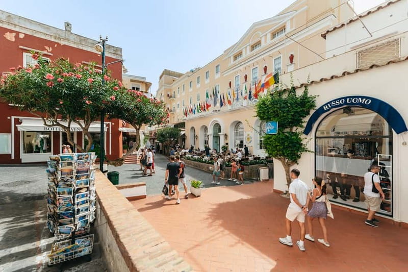 Sorrento: Coast and Capri Boat Trip with Limoncello Tasting - Capri town, Anacapri, and six hours to spend