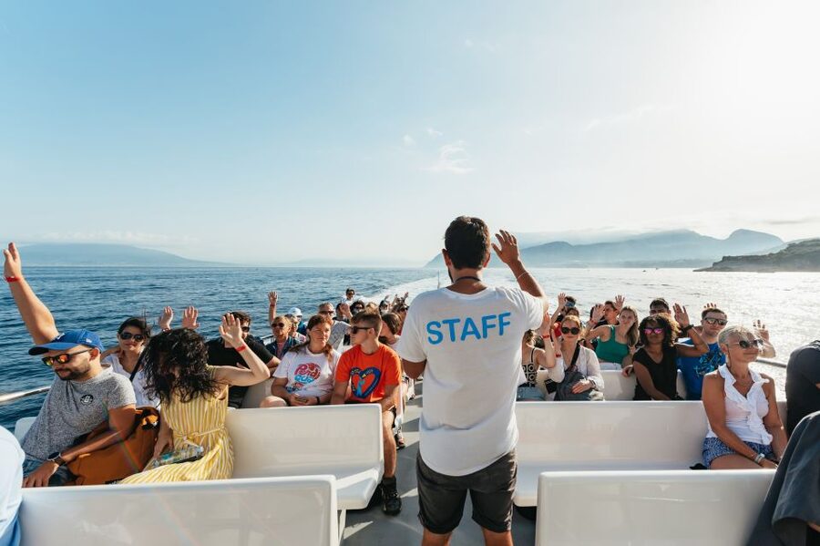 Sorrento: Coast and Capri Boat Trip with Limoncello Tasting - The coastal sights from Marina Grande to Punta Carena