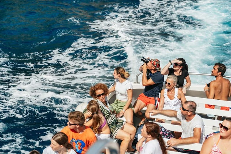 Sorrento: Coast and Capri Boat Trip with Limoncello Tasting - Limoncello tasting, with modest expectations