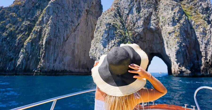 Sorrento Coast and Capri Full-Day Boat Tour - Capri’s caves, cliffs, and famous rock formations
