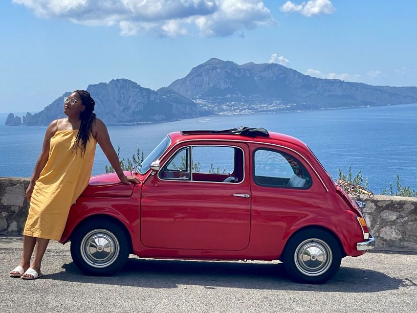 Sorrento Coast Couples Photo Tour by Vintage Fiat 500 - Why a Fiat 500 makes this Sorrento outing different