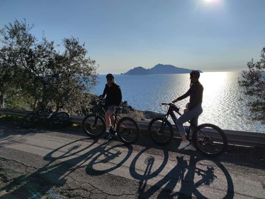 Sorrento Coast E-Bike Tour and Visit at Vinegar Cellar - Key points to know before booking