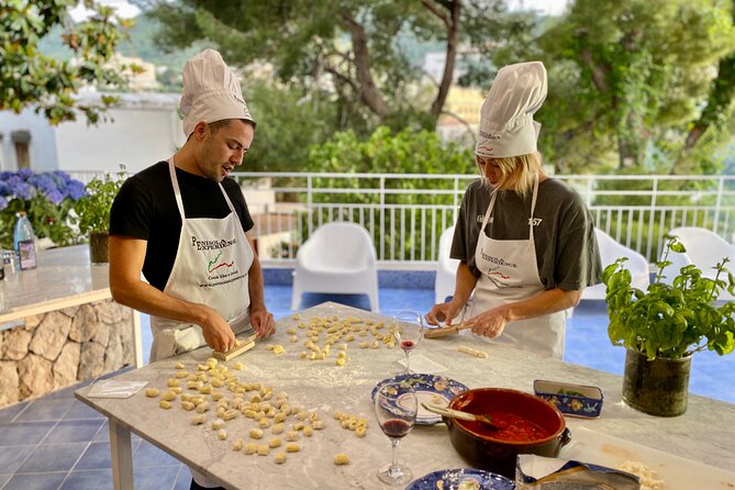 Sorrento: Cook Like a Local with a Stunning Sea View - What the class feels like in practice