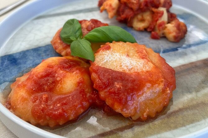 Sorrento Cooking School Cook as Locals with seaview Hands on 100% - Gnocchi, ravioli, and eggplant parmigiana