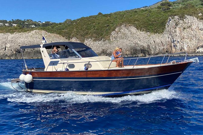 Sorrento: Exclusive Capri Private Boat Tour & Blue Grotto - White Grotto and the Virgin Mary