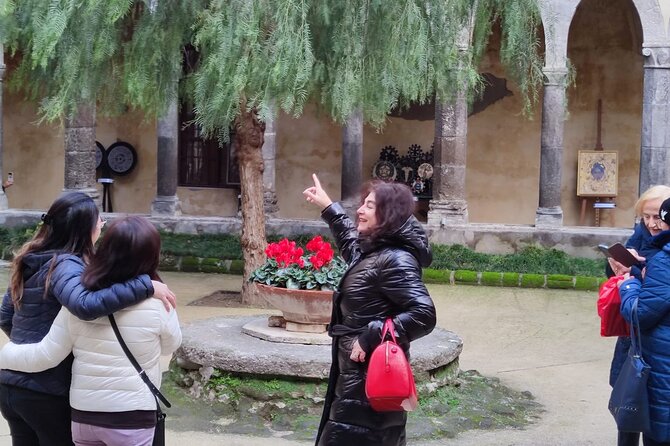 Sorrento grand tour off the beaten track with breathtaking landscapes - San Francesco Cloister and Villa Comunale