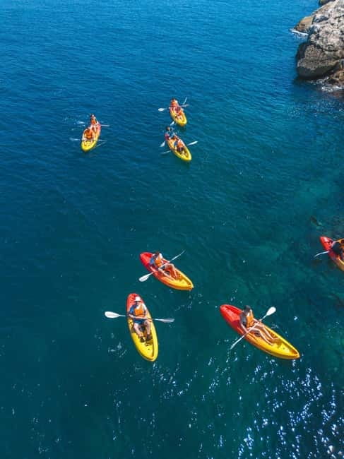 Sorrento: kayak small group tour to Bagni Regina Giovanna - Arriving at Bagni della Regina Giovanna