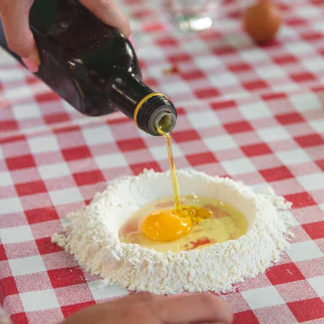 Sorrento: Pasta Making Class - Cooking above Sorrento instead of eating in town