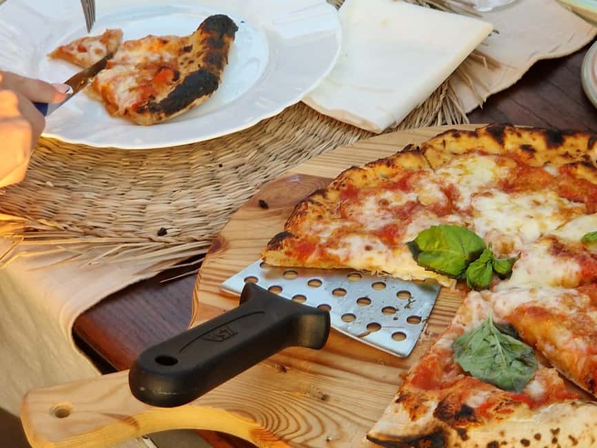 Sorrento: Pizza Class with Sea View - What the $107.62 price includes