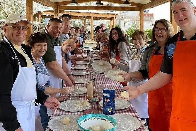 Sorrento Pizza Class with Wine, Limoncello and Transfer Included - Learning the family pizza dough