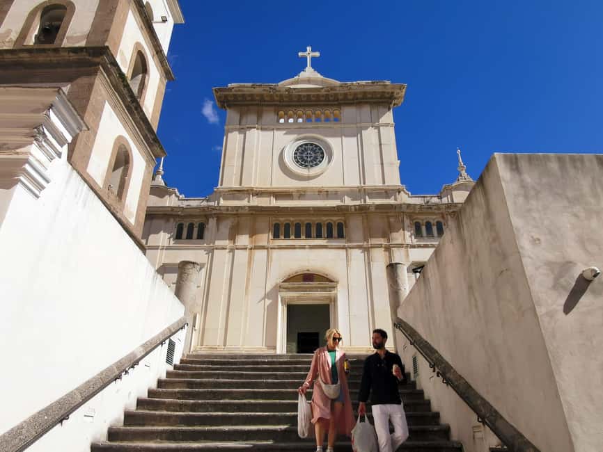 Sorrento, Positano and Amalfi - with optional boat ride - Amalfi: cathedral, cafes, and the optional cruise