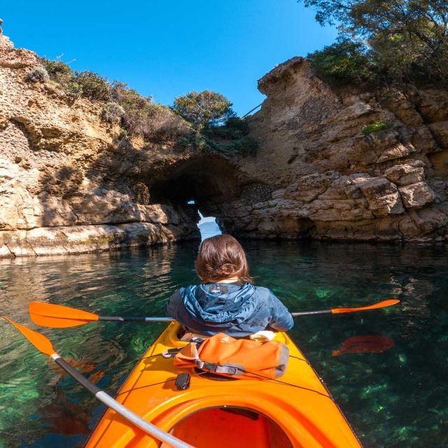 Sorrento: Premium Kayaking Experience with Swimming - Swimming in the turquoise water