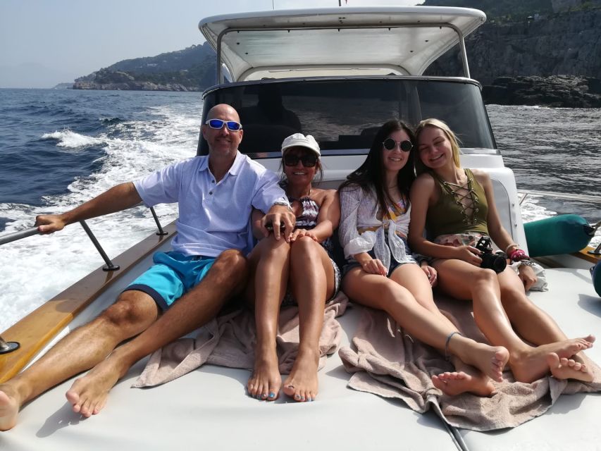 Sorrento: Private Amalfi Coast Boating Tour - Crapolla Bay and the Li Galli islands