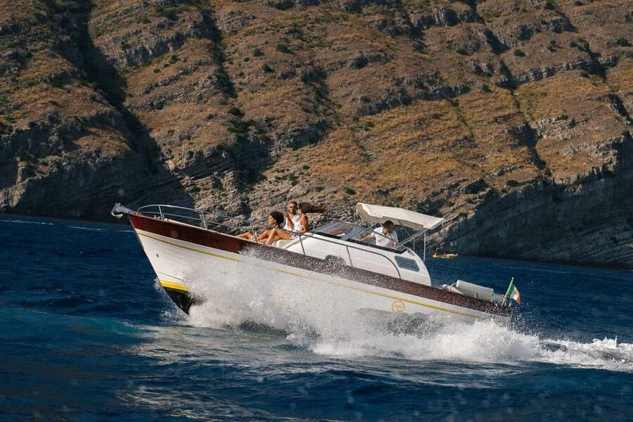 Sorrento: Private Capri Island Boat Tour with Blue Grotto - From Piazza Tasso to the Sorrento Coast