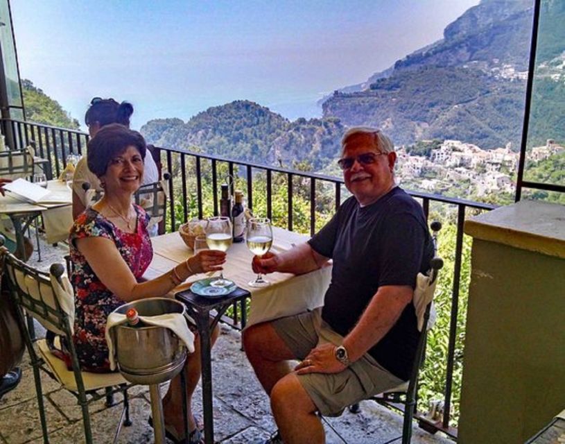 Sorrento: Small Group Tour to Positano, Amalfi and Ravello - Leaving Sorrento in a small luxury minivan