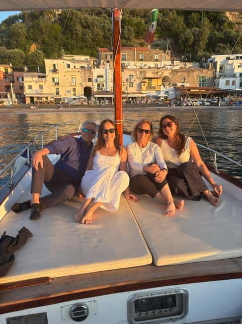 Sorrento Sunset Cruise with Aperitif on Board - Sea Caves at Sant’Agnello and Golfo del Pecoriello