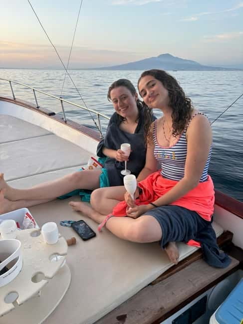 Sorrento Sunset Cruise with Aperitif on Board - Toward Punta Campanella and the Gulf Beyond