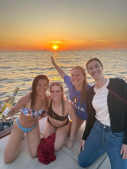 Sorrento Sunset Cruise with Aperitif on Board - Freshwater at Cascatella di Punta Lagno