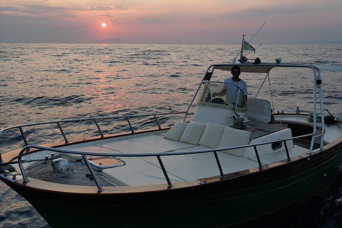 Sorrento Sunset Private Tour - Premium 28ft Boat - Massa Lubrense and the aperitivo hour