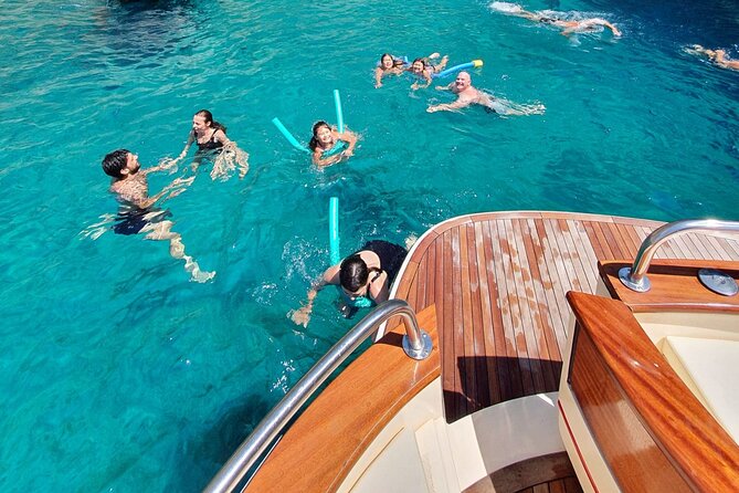 Sorrento to Capri Private Boat Experience on a Gozzo Apreamare 10 - Punta Carena and Marina Piccola