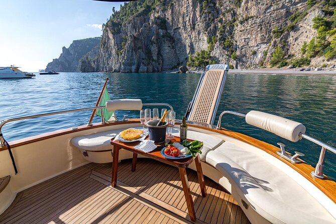 Sorrento to Capri Private Boat Experience on a Gozzo Apreamare 10 - The Blue Grotto: famous, optional, and not guaranteed