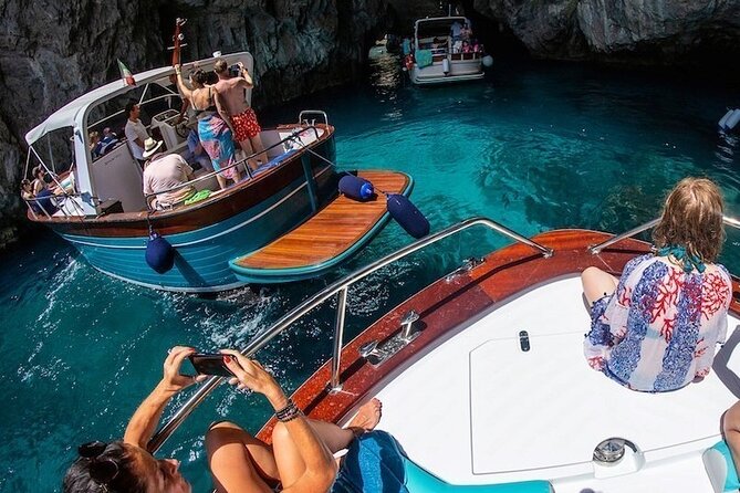 Sorrento to Capri: Small Group Boat Tour with Blue Grotto - Punta Carena Lighthouse on Capri’s southwest coast