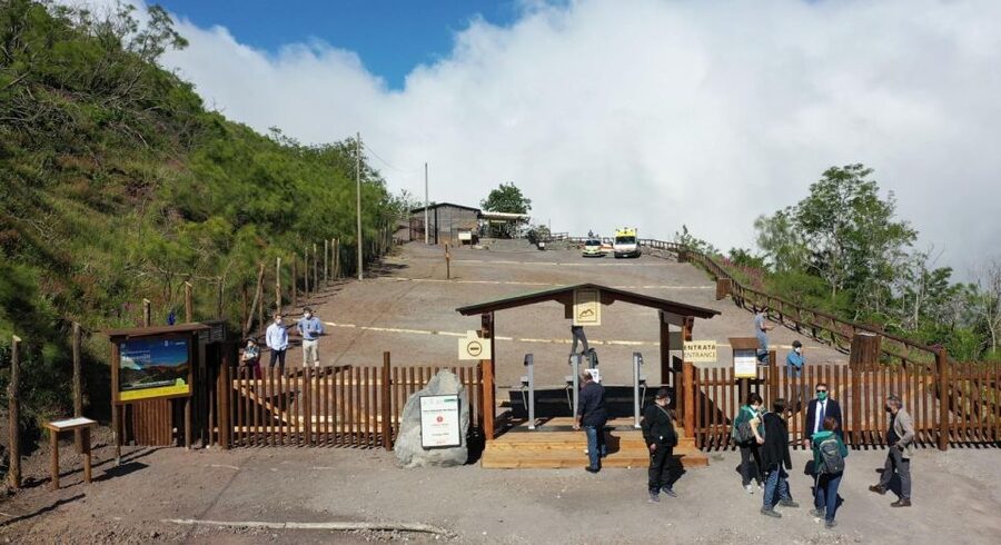 Sorrento: Vesuvius Day Trip with Entry and Lunch - Lunch at a Vesuvius winery