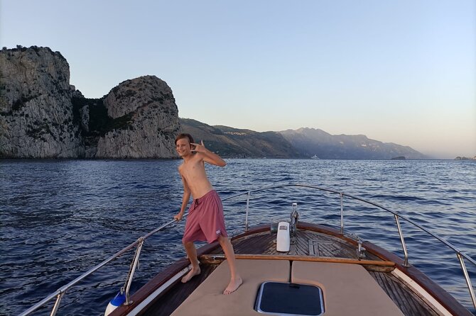 Sunset - A private boat changes the feel of the evening