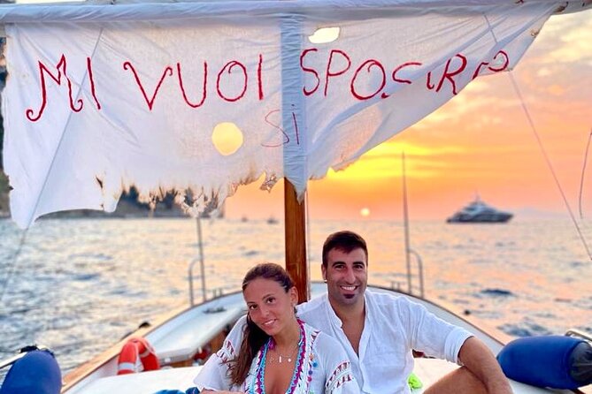Sunset & Aperitif Boat tour - Punta Carena Lighthouse at sunset
