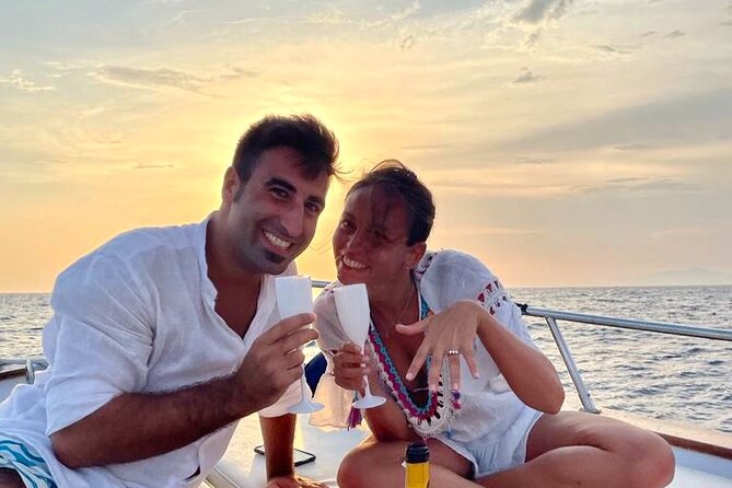 Sunset & Aperitif Boat tour - The Faraglioni: Capri’s most recognizable view