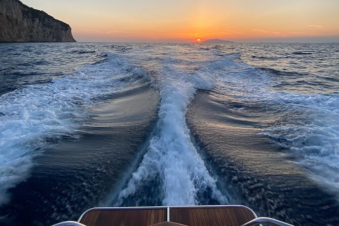 Sunset tour by private boat - Marina Piccola and Grotta dei Marinai