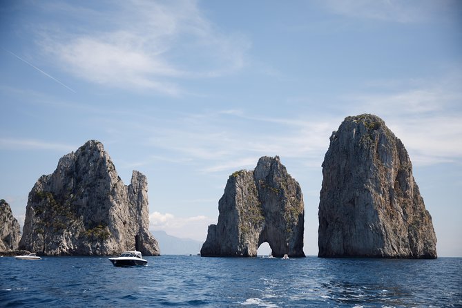 The Blue Dream: Capri Boat Tour from Sorrento - Leaving Sorrento with pickup and a private boat