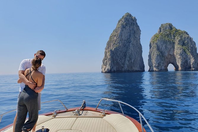 The Blue Fever: Capri island day cruise - Bagni Regina Giovanna and the Sorrento coast