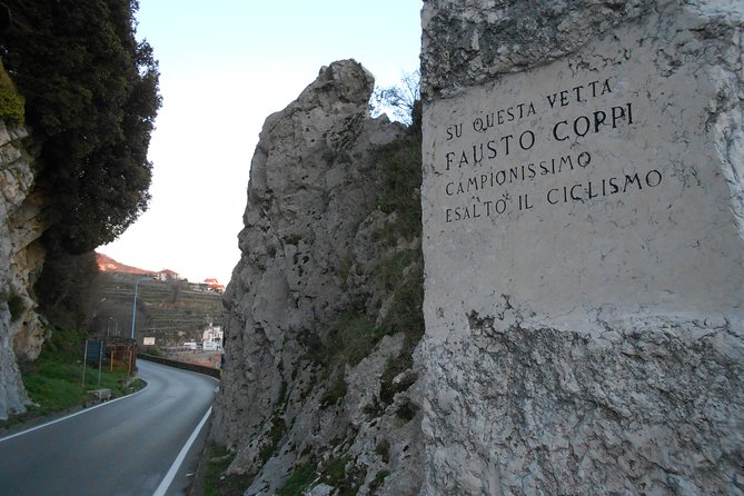 Tour of Agerola by bike - Leaving Amalfi for the road to Agerola