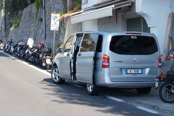 Transfers from Sorrento, Amalfi Coast to Rome - Inside the van for up to eight passengers