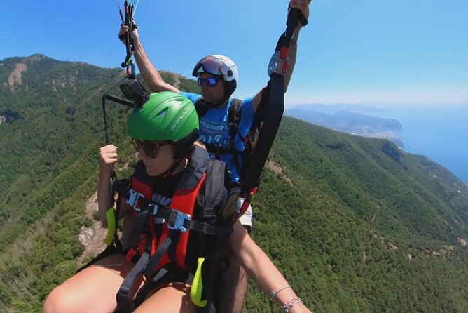 Two-seater paragliding Amalfi and Sorrento Coast Monte Faito - Taking Off From Monte Faito