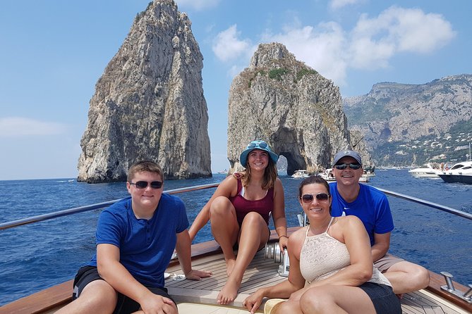 Very Small Group Capri Boat Excursion with Transfer from Positano - Punta Carena and the quieter side of Capri