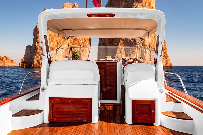 Very Small Group Capri Boat Excursion with Transfer from Positano - The White Grotta and Natural Arch