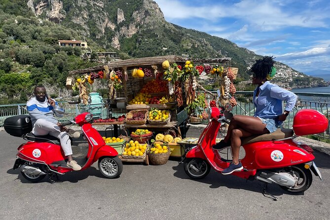 Vespa Tour of Amalfi Coast Positano and Ravello - Two hours in Positano